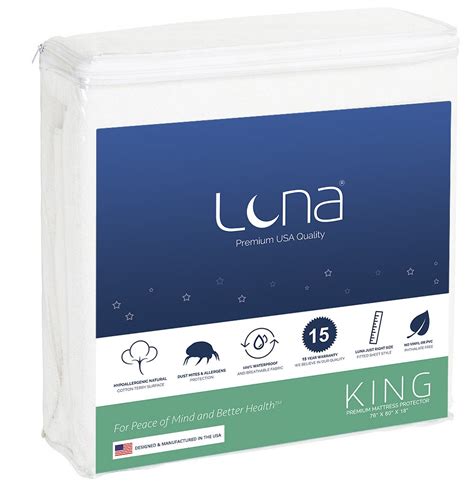 Luna Premium Hypoallergenic Waterproof Mattress Protector Review